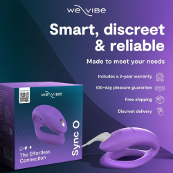 WE-VIBE - VIBRATORE PER COPPIE SYNC O WRAPPING-STIMULATION LUCE VIOLA