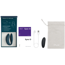 WE-VIBE - SYNC 2 VIBRATEUR RÉGLABLE POUR COUPLES VERT VELOURS