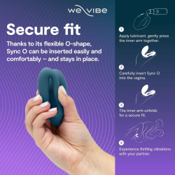 WE-VIBE - SYNC 2 ADJUSTABLE COUPLES VIBRATOR VELVET GREEN