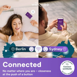 WE-VIBE - SYNC 2 VIBRATEUR RÉGLABLE POUR COUPLES VERT VELOURS