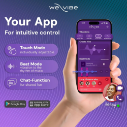 WE-VIBE - SYNC 2 VIBRATEUR RÉGLABLE POUR COUPLES VERT VELOURS