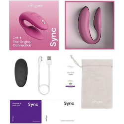 WE-VIBE - SYNC 2 VIBRADOR AJUSTÁVEL PARA CASAIS ROSE
