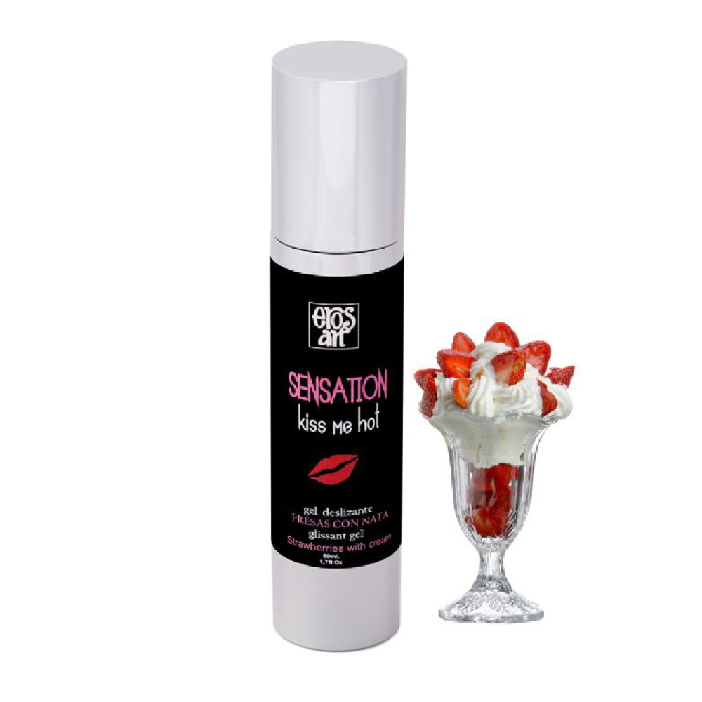 EROS-ART - SENSATTION NATURAL LUBRICANT STRAWBERRIES WITH CREAM 50 ML