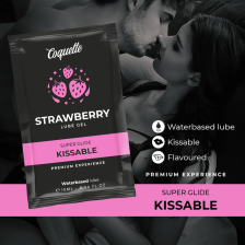 COQUETTE CHIC DESIRE - STRAWBERRY WATER BASED KISSABLE LUBRICANT POCKET 10 ML