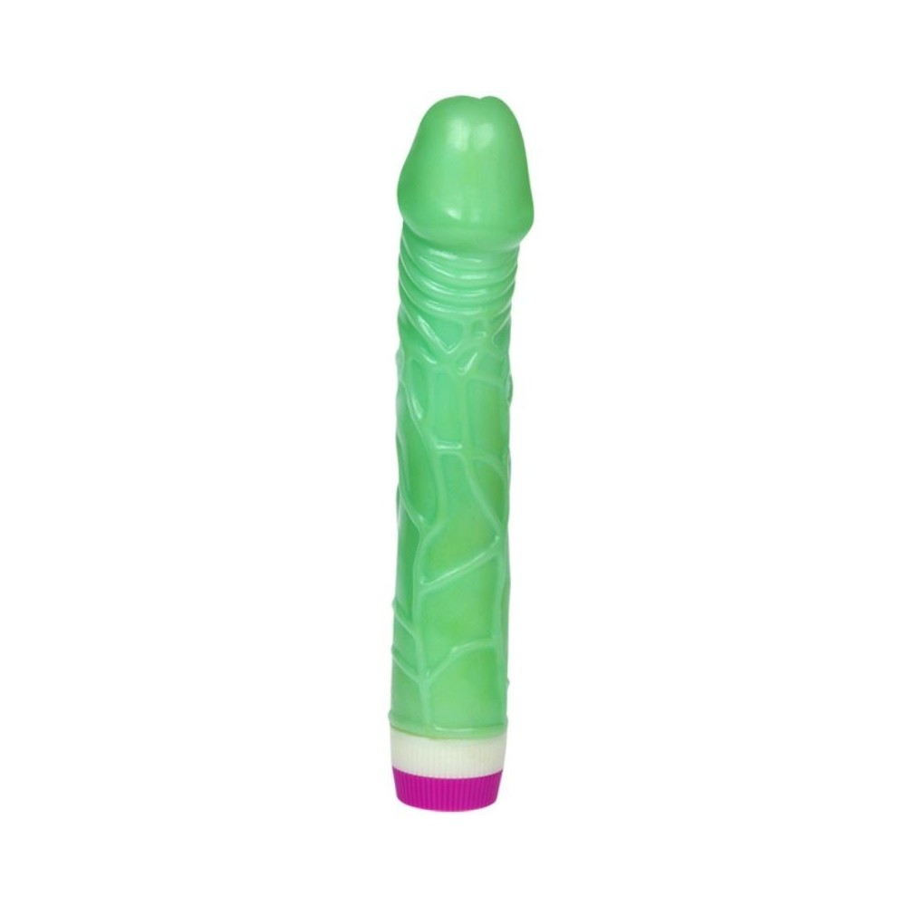 BAILE - VIBRADOR WAVES OF PLEASURE 23 CM VERDE