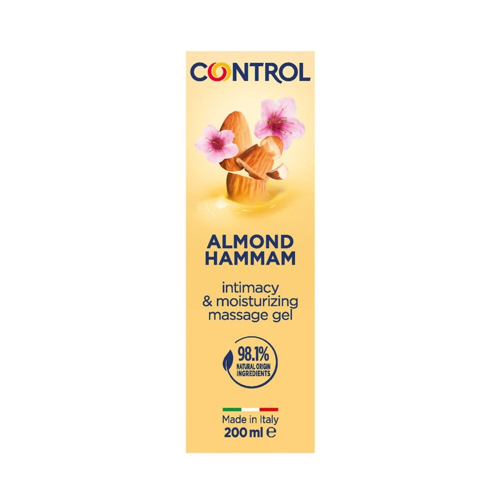 CONTROL - GEL DA MASSAGGIO HAMMAM ALLE MANDORLE 3 IN 1 200 ML