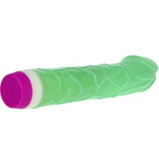 BAILE - WAVES OF PLEASURE VIBRATOR 23 CM GREEN