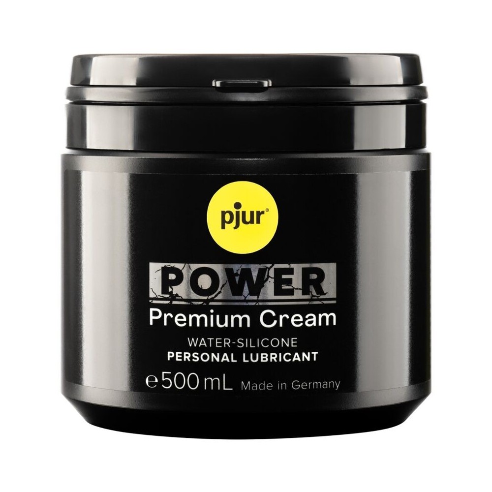 PJUR - LUBRIFIANT PERSONNEL POWER PREMIUM CRÈME 500 ML