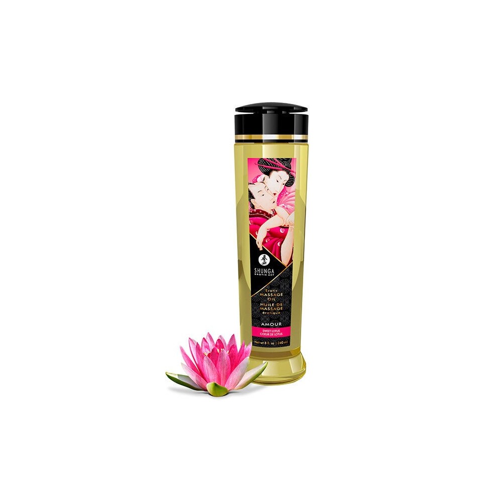 SHUNGA - HUILE DE MASSAGE DAMOUR ÉROTIQUE 240 ML