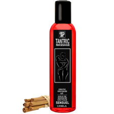 EROS-ART - NATURAL TANTRIC MASSAGE OIL AND APHRODISIAC CINNAMON 30 ML