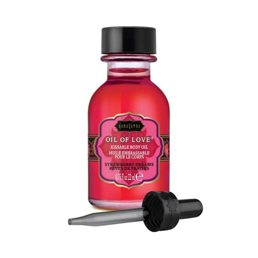 KAMASUTRA - HUILE COMESTIBLE FRAISES 22 ML