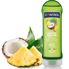 CONTROL - 2 EN 1 MASSAGE & VERGNÜGEN EXOTISCH 200 ML