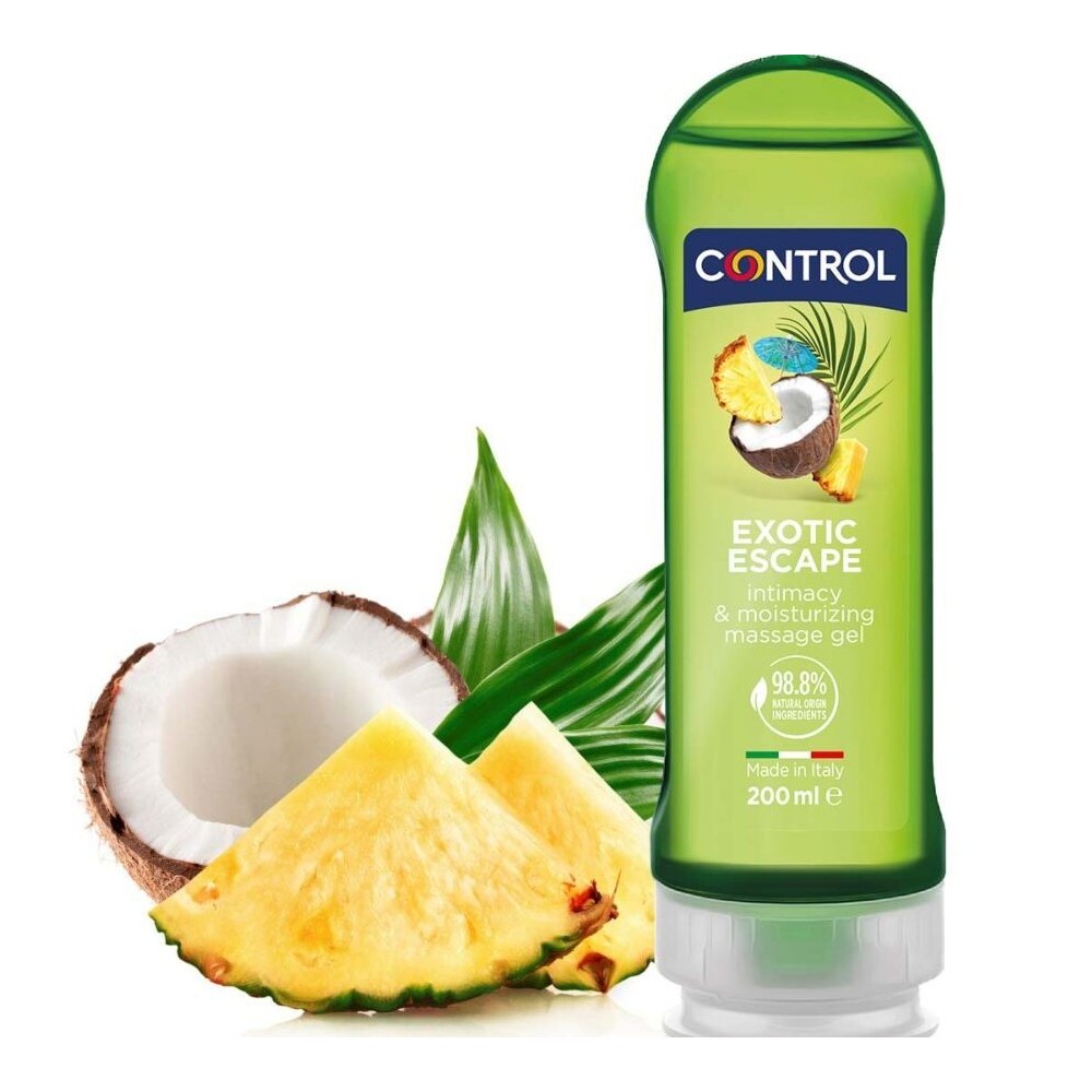 CONTROL - 2 EN 1 MASSAGE & VERGNÜGEN EXOTISCH 200 ML