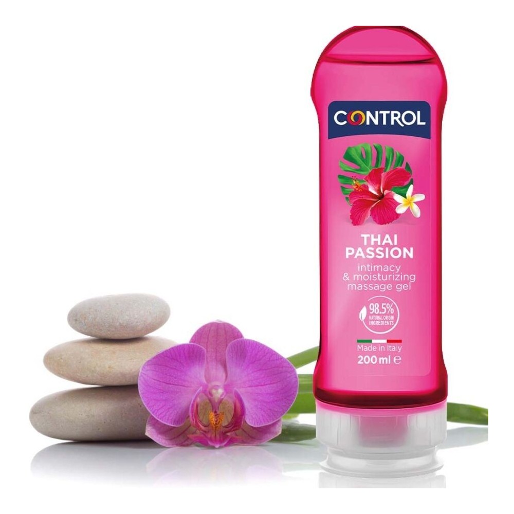 CONTROL - 2 EN 1 MASSAGE & PLAISIR THAI PASSION 200 ML