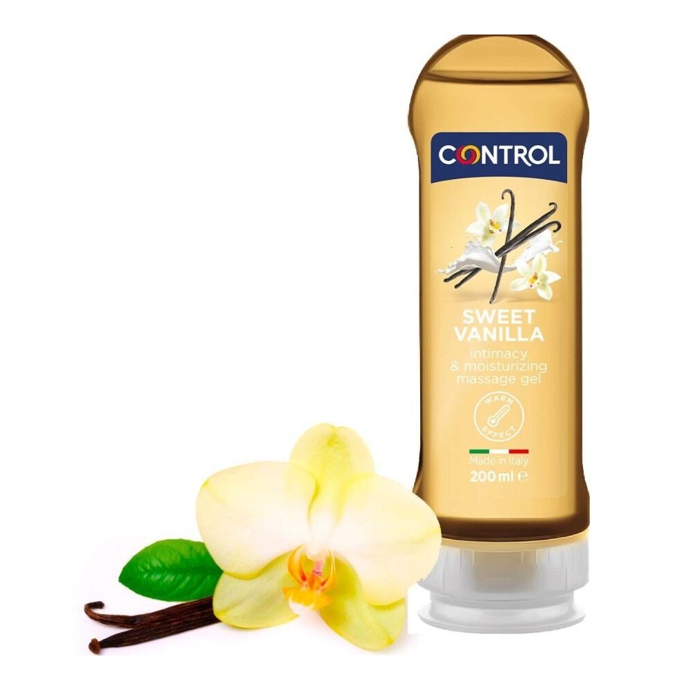 CONTROL - 2 EN 1 MASSAGE & PLEASURE MADAGASCAR SWEETNESS 200 ML