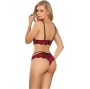 SUBBLIME - SET TWO PIECES SET LACE TOP AND PANTIES S/M