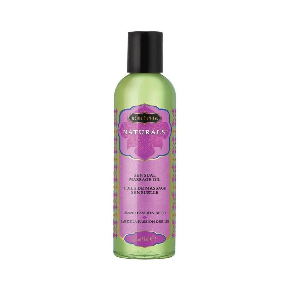 KAMASUTRA - NATURAL MASSAGE OIL ISLAND PASSION BERRY 59 ML