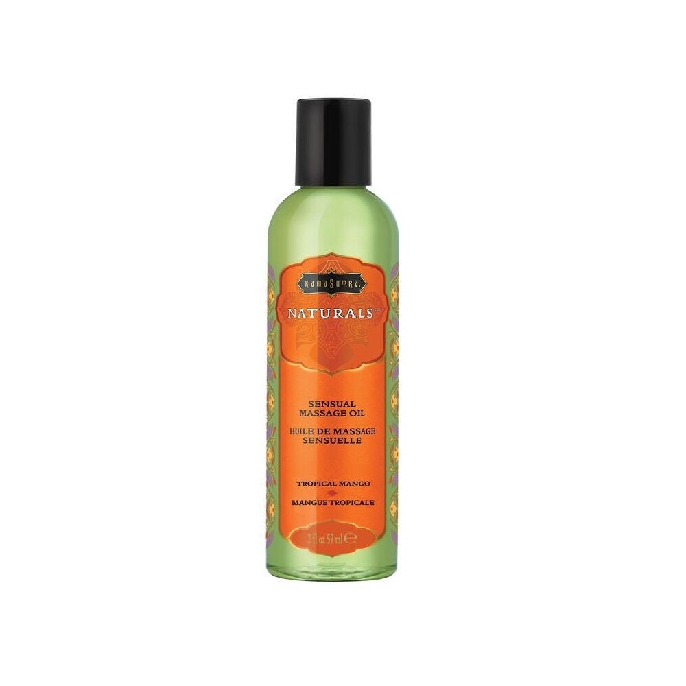 KAMASUTRA - HUILE DE MASSAGE NATURELLE LA MANGUE TROPICALE 59 ML