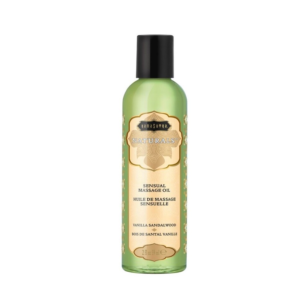 KAMASUTRA - NATURAL MASSAGE OIL VANILLA SANDALWOOD 59 ML