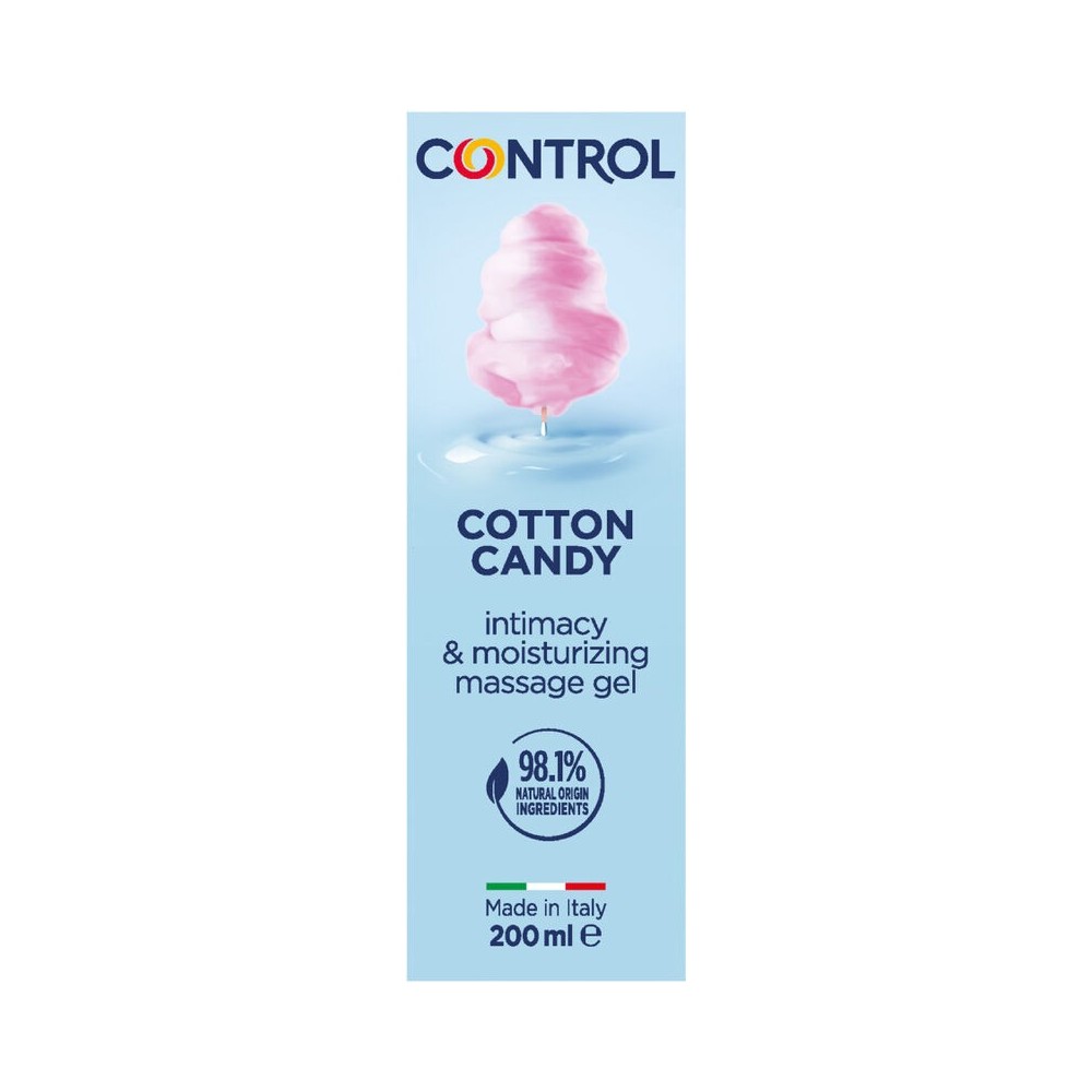 CONTROL - GEL DA MASSAGGIO ZUCCHERO FIOTATO 3 IN 1 200 ML