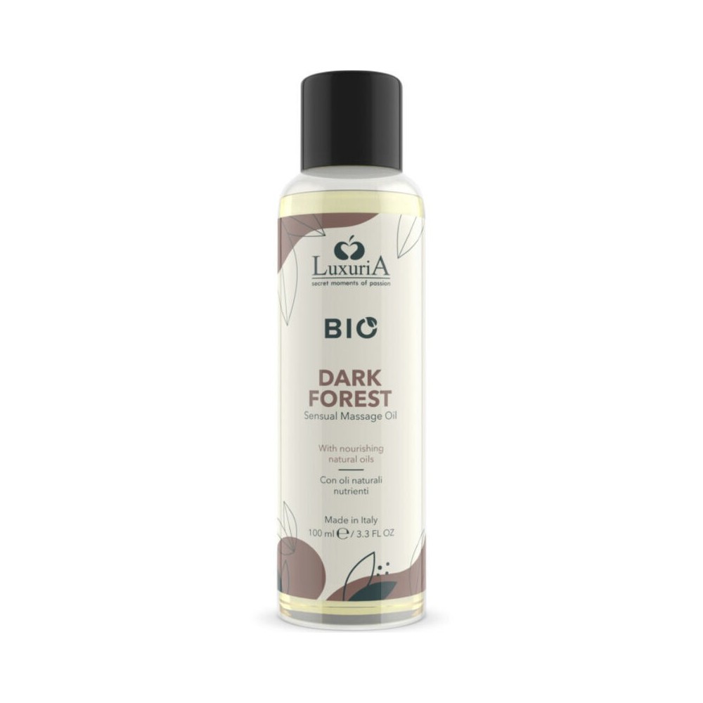 INTIMATELINE LUXURIA - BIO DUNKELWALD MASSAGEÖL 100 ML