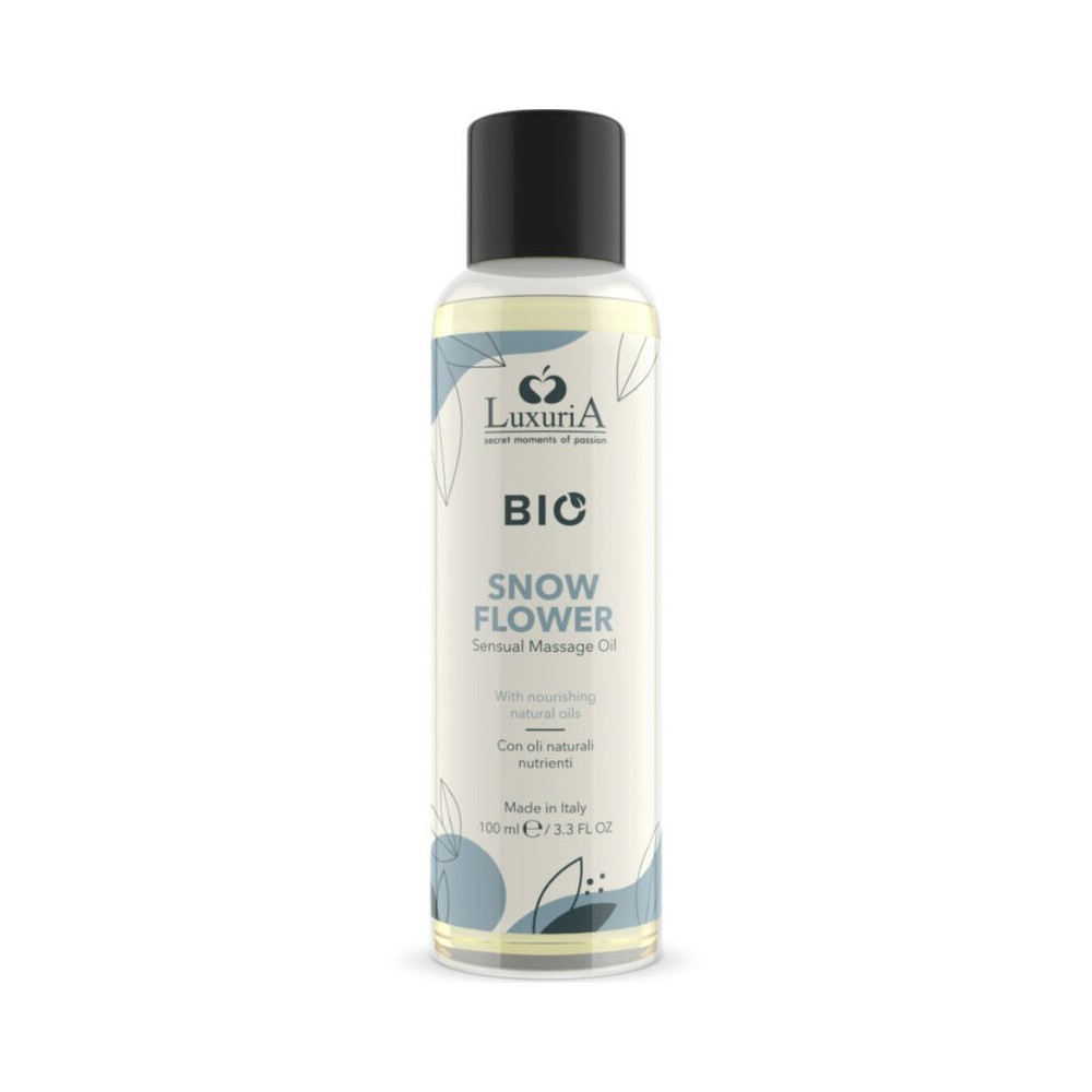 INTIMATELINE LUXURIA - OLIO DA MASSAGGIO AI FIORI DI NEVE BIO 100 ML