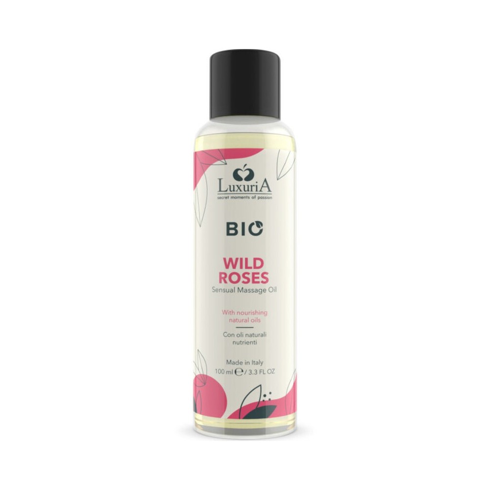 INTIMATELINE LUXURIA - BIO WILD ROSES MASSAGE OIL 100 ML