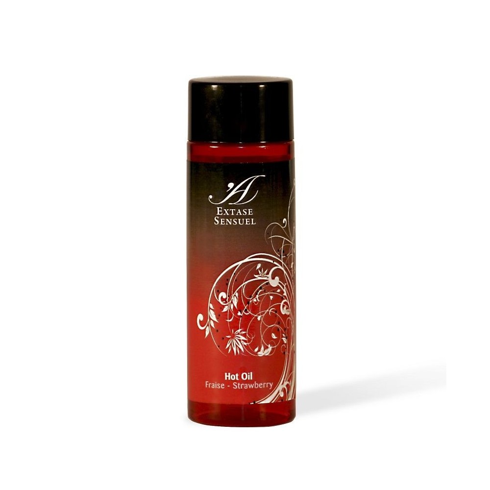 EXTASE SENSUAL - HUILE STIMULANTE CHALEUR FRAISE 100 ML