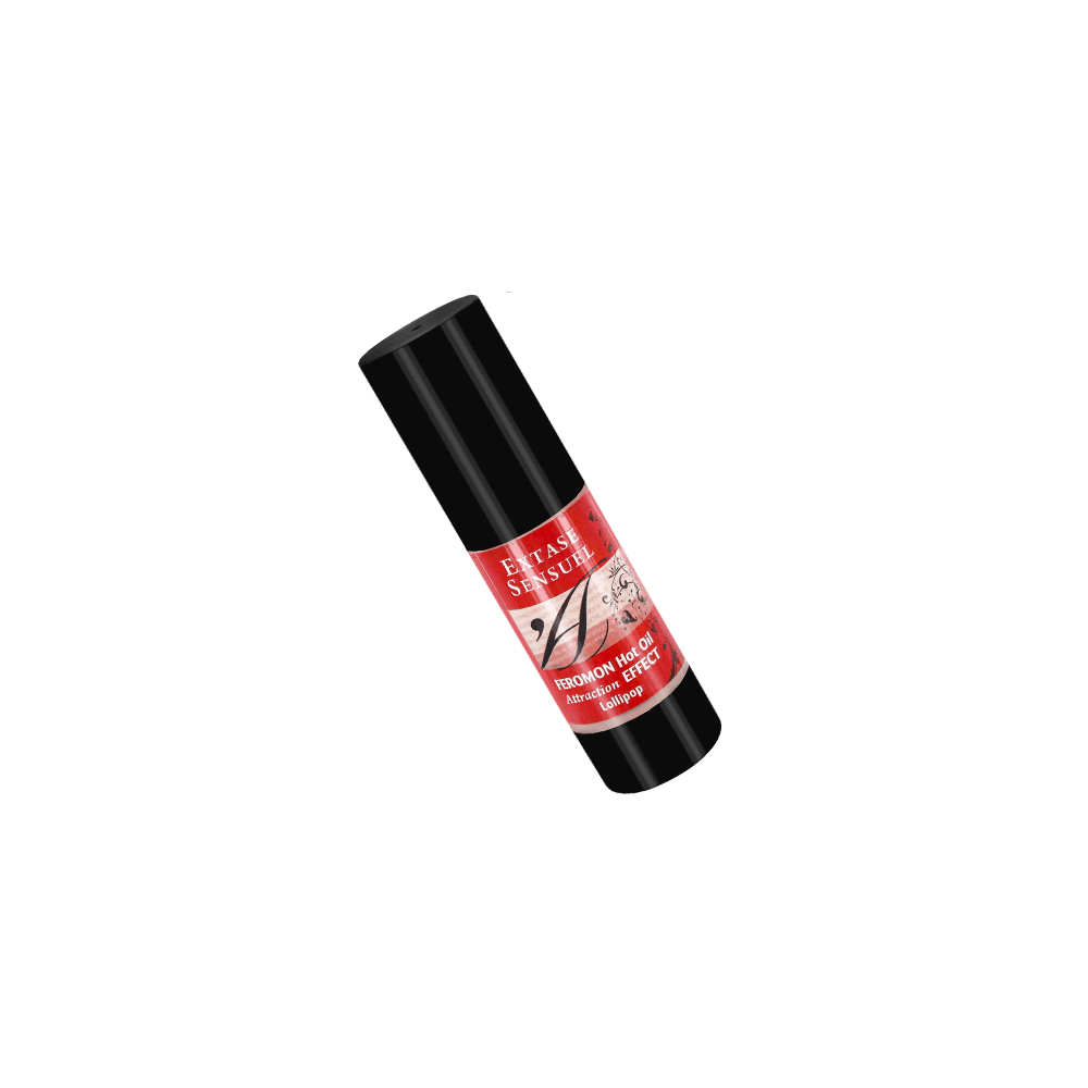 EXTASE SENSUAL - HEATING EFFECT MASSAGE OIL WITH LOLLIPOP PHEROMONES 30 ML