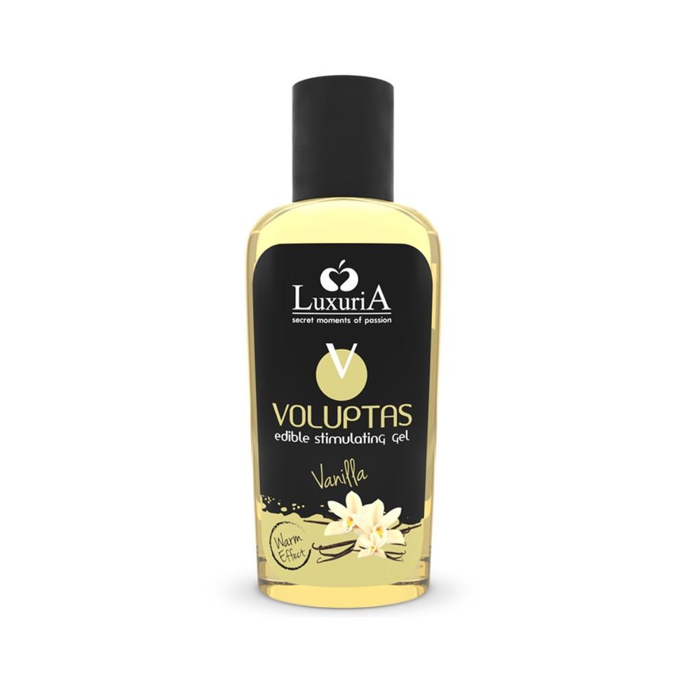 INTIMATELINE LUXURIA - VOLUPTAS GEL DA MASSAGGIO ALIMENTARE EFFETTO RISCALDANTE - VANIGLIA 100 ML