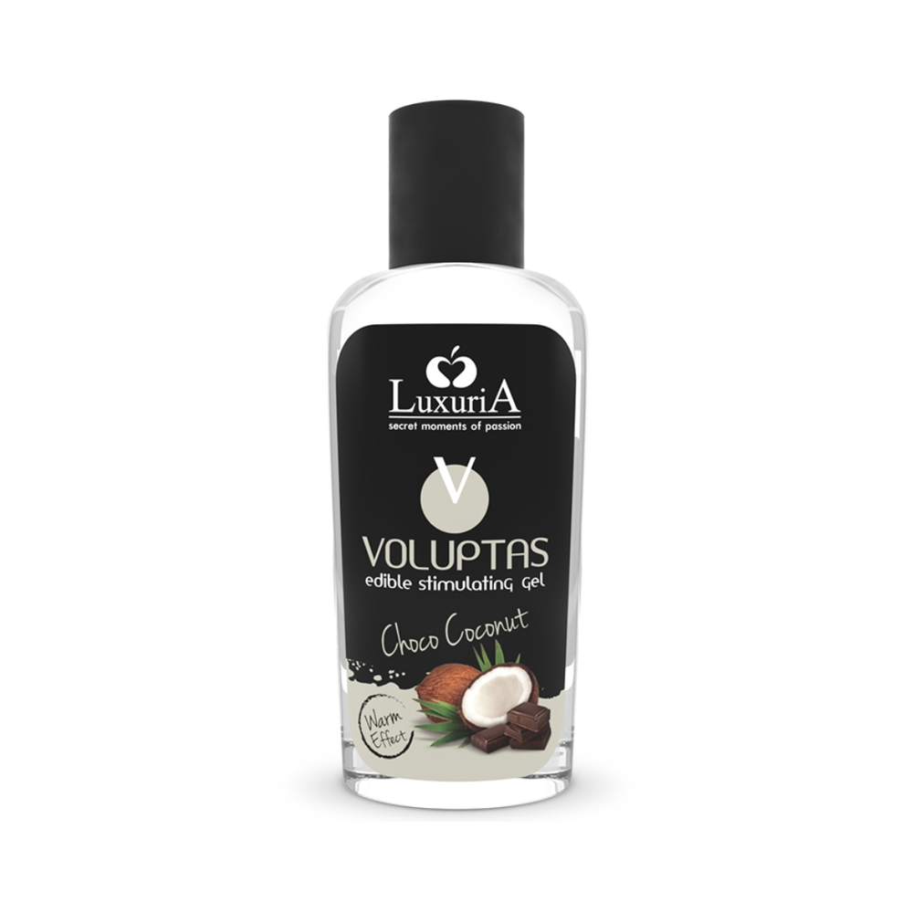 INTIMATELINE LUXURIA - VOLUPTAS ESSBARES MASSAGEGEL MIT WRMENDEM EFFEKT - KOKOSNUSS UND CREME 100 ML