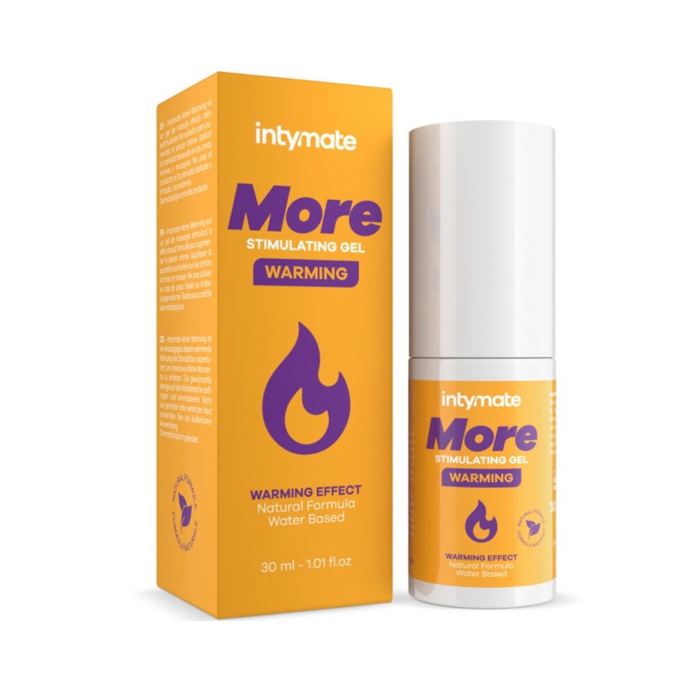 INTIMATELINE INTYMATE - GEL DE MASSAGE À BASE D'EAU PLUS D'EFFET CHALEUR POUR ELLE 30 ML