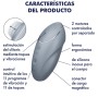 SATISFYER - TAP & CLIMAX 1 AUFLEGVIBRATOR GRAU