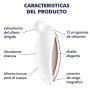SATISFYER - SPOT ON 2 VIBRADOR LAY-ON BRANCO