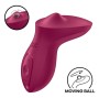 SATISFYER - EXCITERRR LAY-ON CLITORIS BERRY VIBRATOR
