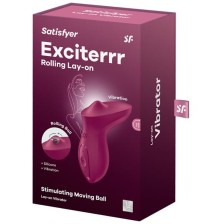 SATISFYER - VIBRATEUR À BAIES POUR CLITORIS À LAY-ON EXCITERRR