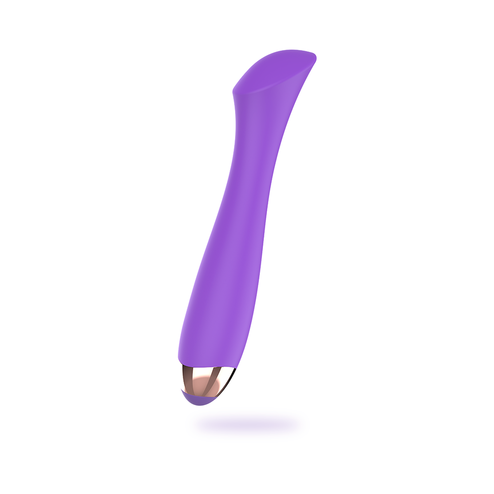 WOMANVIBE - VIBRATEUR RECHARGEABLE EN SILICONE MANDY POINT "K"