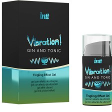 INTT - POTENTE GEL LIQUIDO VIBRATORE STIMOLANTE INTIMO GIN & TONICO 15ML