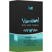 INTT - POWERFUL INTIMATE STIMULANT LIQUID VIBRATOR GEL GIN & TONIC 15ML