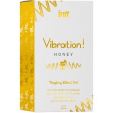 INTT - KRAFTVOLLES INTIMATISTIMULANS FLÜSSIGE VIBRATORGEL MIT HONIG 15 ML