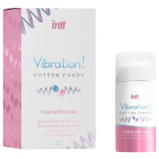 INTT - KRAFTVOLLES INTIMATISTIMULANS ZUCKERWATTE FLÜSSIGE VIBRATORGEL 15 ML