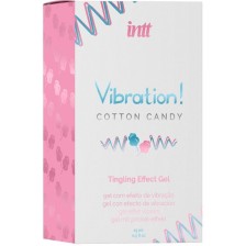 INTT - KRAFTVOLLES INTIMATISTIMULANS ZUCKERWATTE FLÜSSIGE VIBRATORGEL 15 ML