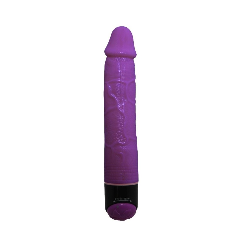 BAILE - BUNTER SEX LILA REALISTISCHER VIBRATOR 23 CM