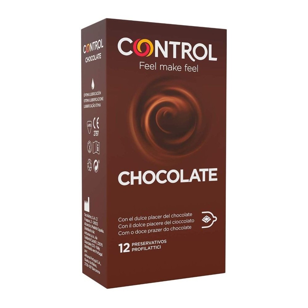 CONTROL - ADAPTA CHOCOLATE CONDOMS 12 UNITS