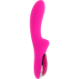 OHMAMA - VIBRADOR MAGNÉTICO RECARREGÁVEL DE SILICONE DE 10 VELOCIDADES 21 CM