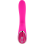 OHMAMA - MAGNETISCHER WIEDERAUFLADBARER 10-GESCHWINDIGKEITS-SILIKONVIBRATOR 21 CM