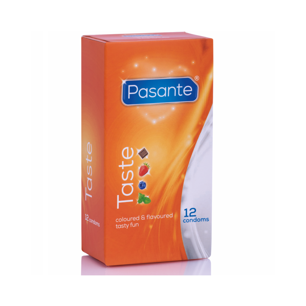 PASANTE - CONDOMS FLAVORS 12 UNITS