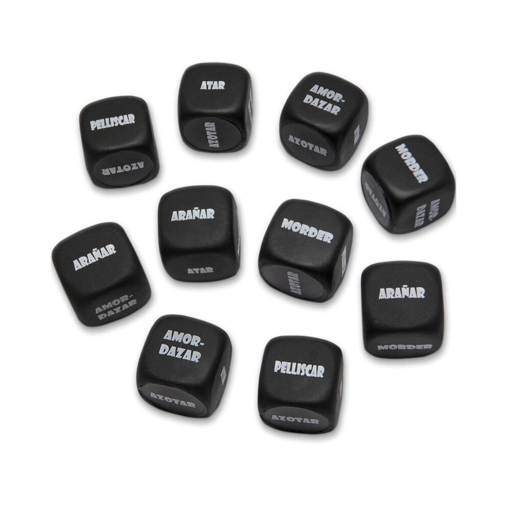 DIABLO PICANTE - BLACK SADO DICE 3 x 3 MM