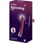 SATISFYER - VIBRADOR ROTATOR G-SPOT VIBE 1 G-SPOT VERMELHO