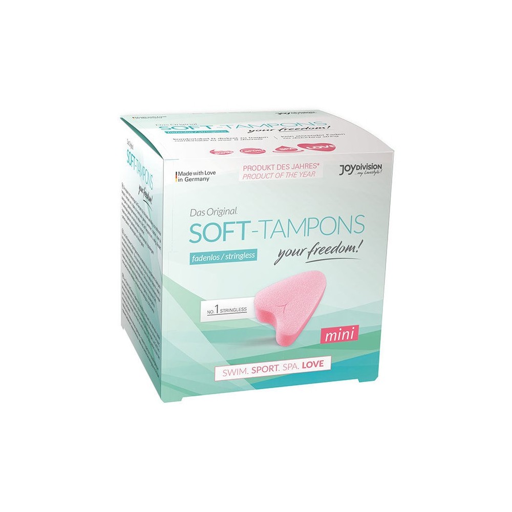 JOYDIVISION SOFT-TAMPONS - ORIGINAL SOFT-TAMPONS MINI 3 UDS